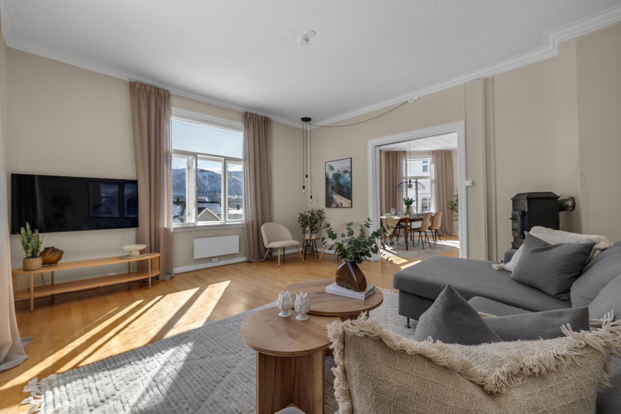 Amazing Tromso City Apartment With Free Parking And Lovely City Views! Exterior photo